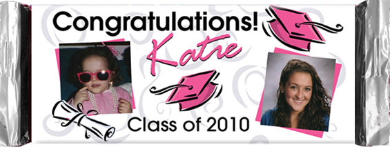 Newsw0409gradcapdipswirls pink photos front brown