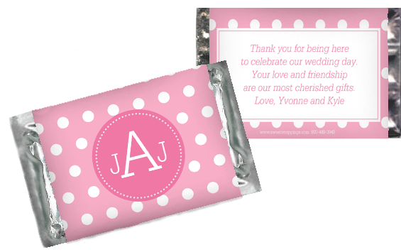 Mini dottedmonogrampink