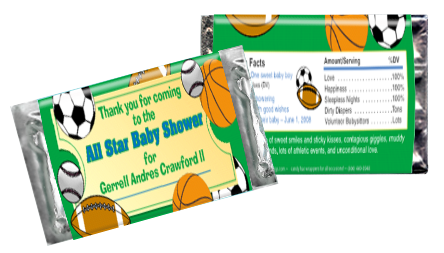 Baby shower ticket mini
