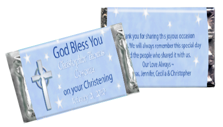 Starry sky christening mini