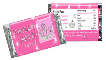 Sweet stars silver tiara mini