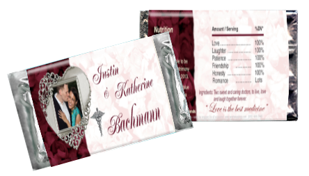 Two tone wedding bar