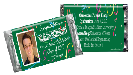 Grad streamers green