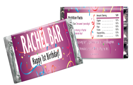 Rachel name bar