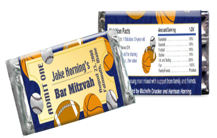 Sports ticket bar mitzvah
