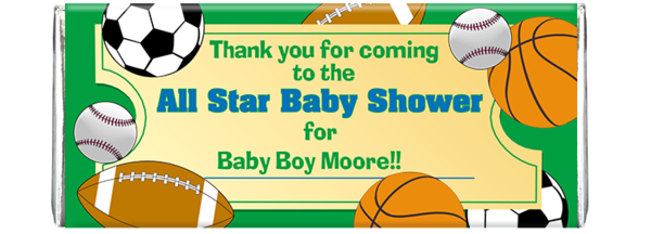 Newbabyshowerticket front silver