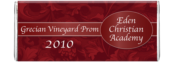 Newedenchristianpromformaltapestrycrimson front silver