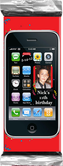 Newsw0059cellphoneonecoolkidv2 front brown copy